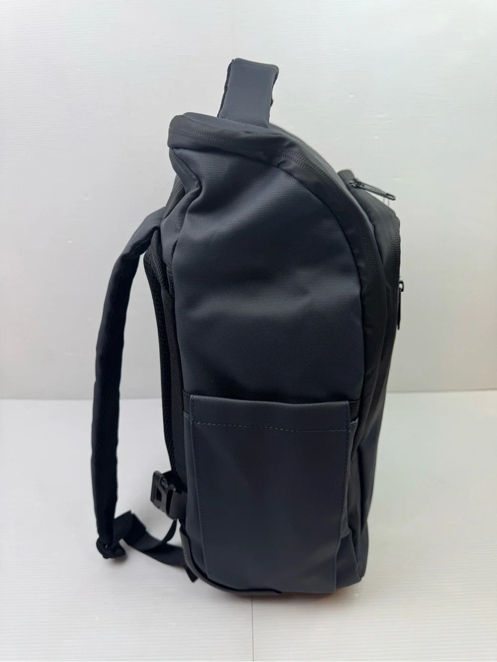 NEW YH & GS Rolling Backpack Waterproof Wheels Business Commuter Gotech Navy